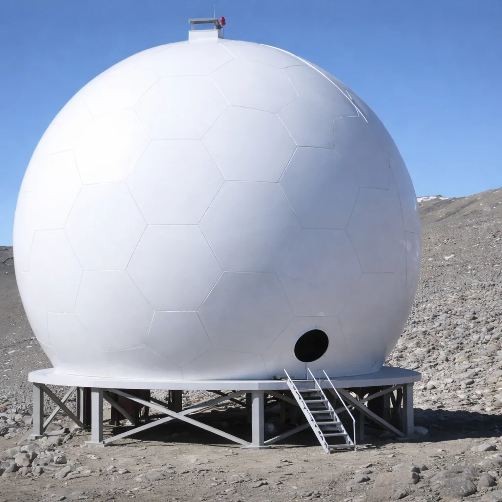 Spherical radome