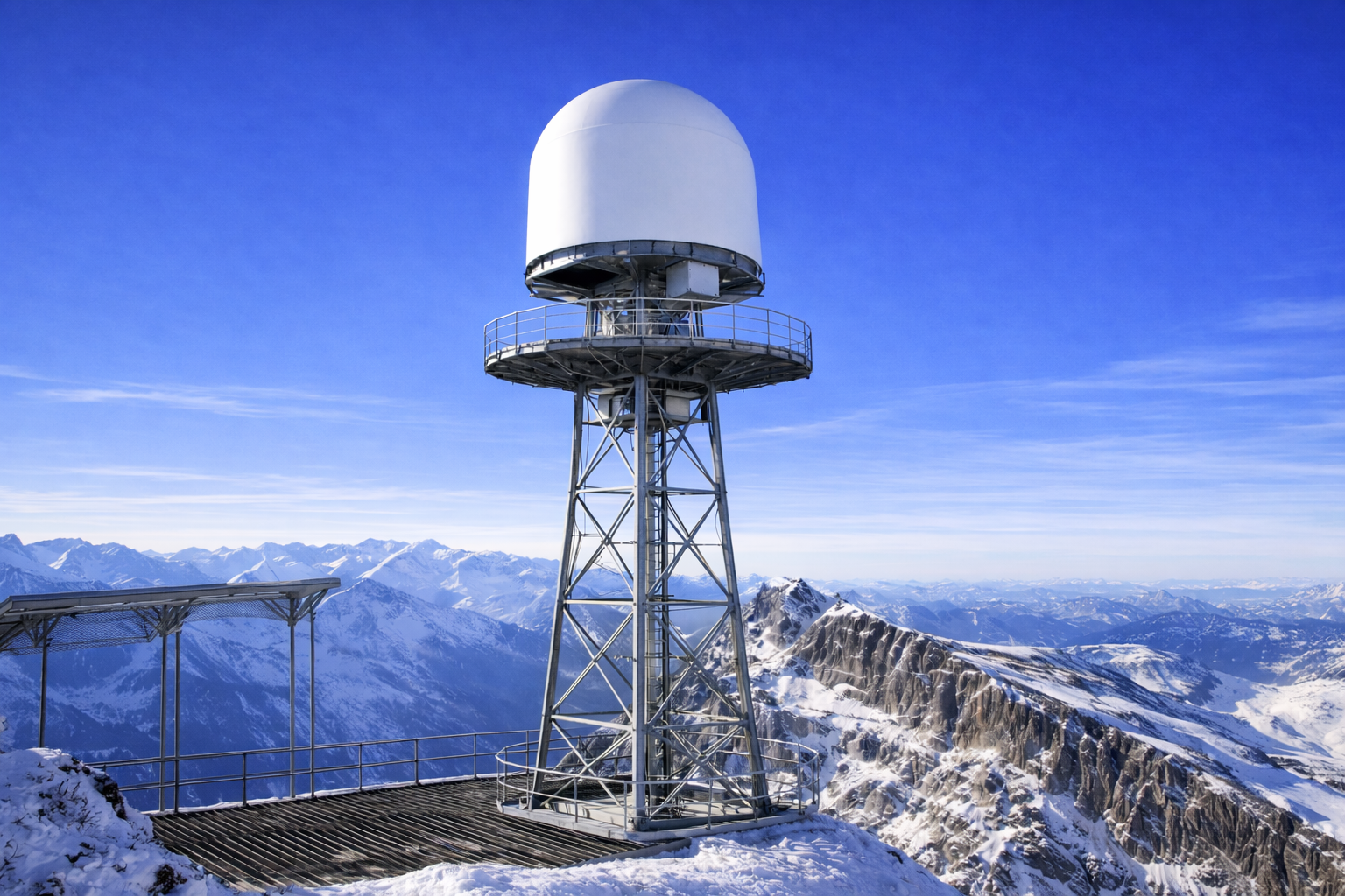 Silo radome